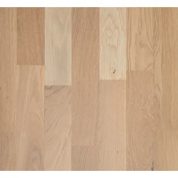 dřevěná podlaha DUB STANDARD - bílý matný lak - kartáčovaný - 4V - ARTISAN PROJECT 3 - Floor Experts - třívrstvá dřevěná podlaha