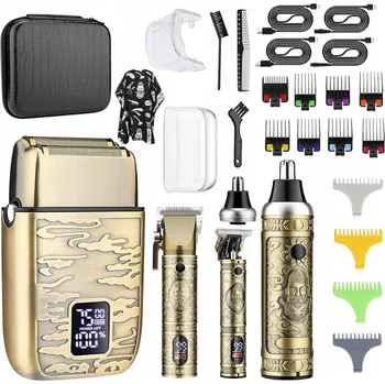 Strojek na vlasy Sada Zastřihovač pro Holení Intimních Míst, Strojek na Stříhání Vlasů a Vousů