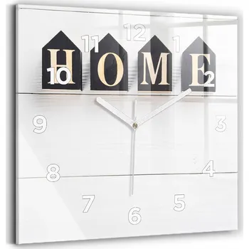 Hodiny Nástěnné hodiny Wallfluent bílé 30 cm