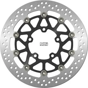 Brzda pro motocykl NG přední brzdový kotouč KAWASAKI Z1000SX '19-21, Z1000 '07-20 (300X80X5,5MM) (5X10,5MM) plovoucí (ALU střed)