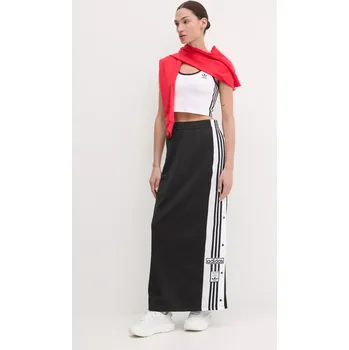 Dámská sukně Sukně adidas Originals Adibreak Adicolor Maxi Skirt černá barva, maxi, JD0923 99X, vel. XXS