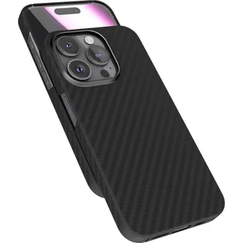 Epico Mag+ Carbon kryt pro iPhone 16 Pro - černý