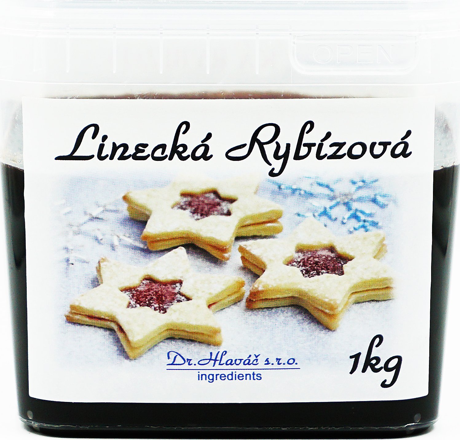 Dr. Hlaváč Linecká Rybízová náplň bez semínek 1kg