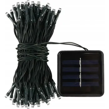 Venkovní osvětlení SOLÁRNÍ LED GIRLANDA 20m teplé bílé světlo lampičky