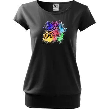 Tričko City s motivem "Gepard" - Malfini - NakupTextil Barva: 01-černá, Velikost: S