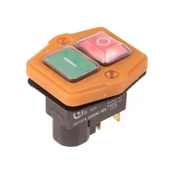 vypínač Elektromagnetický spínač pro stolní vrtačku CK21 5pin 16A/250V s rámečkem