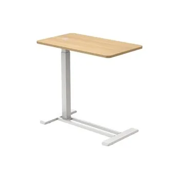 Psací stůl Buddy 07 Ručně nastavitelný stůl Bílé dřevo