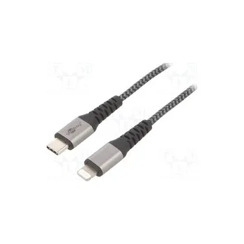 Datový kabel USBC-LIGHTX/0.5BK