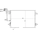 Kondenzátor, klimatizace HART 605 747