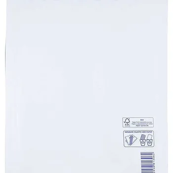 Obálka VIKPAP bublinková F16, bílá, 240 × 350 mm - balení 100 ks