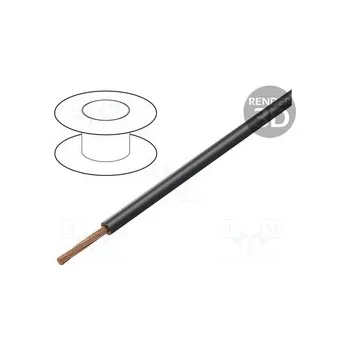 elektrický kabel FLRYW-B0.35-BK