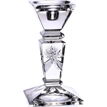 Svícen Bohemia Crystal Ručně broušený svícen Mašle 205mm