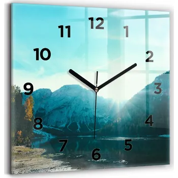 Hodiny Nástěnné hodiny Wallfluent modré 30 cm