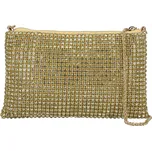 Třpytivá dámská plesová kabelka Moon Safieh, zlatá