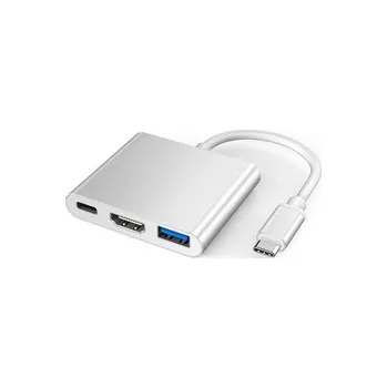 USB hub Víceportový USB-C na HDMI + USB + USB-C SPU-M05