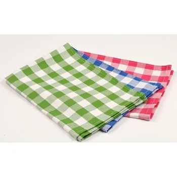 Utěrka Profod Utěrka bavlněná Karin-červená,modrá,zelená:3 ks