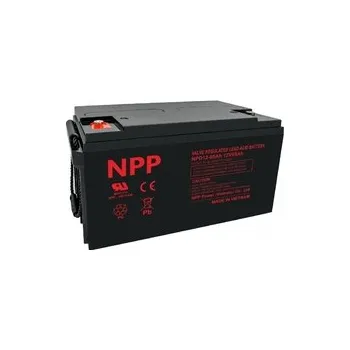 Trakční baterie NPD baterie 12V 65Ah T14 NPP série DEEP pasta