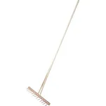 Hrábě dřevěné 14 zubů - dřevěné kolíky