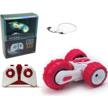 autíčko R/C Kaskadérské auto 360 trojkolka mini 2 druhy