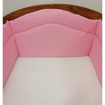 Jetex Mantinel do postýlky 180x40 cm:růžový