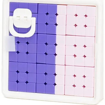 Hlavolam Spelling Cube 3x3 MonsterGo Zeleno-žlutá