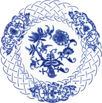 Talíř Cibulák Talíř reliéfní 18cm Originál Český porcelán Dubí