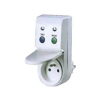 Elektrická zásuvka zásuvka-proudová ochrana