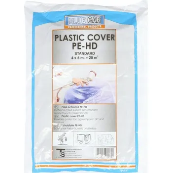 Zakrývací fólie na malování Lakovací Fólie Blue-Car 5 m x 4 m x 7 µm