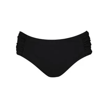 Dámské plavky Plavky Barts SOLID MID WAIST BRIEFS Black velikost 40