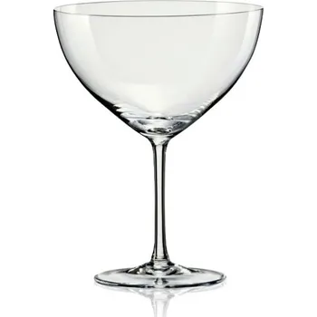 Sklenice Bohemia Crystal Sklenice na martini a koktejly Bar 400ml (set po 4ks)