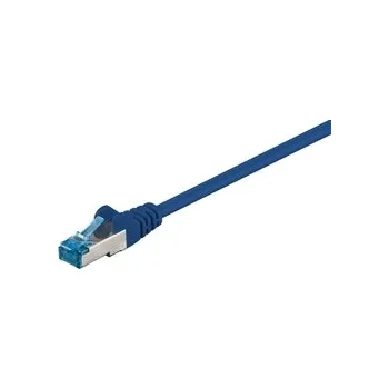 Síťový kabel CAT 6A S/FTP LAN Patchcord kabel, modrý, 2m