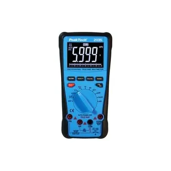 Multimetr 10A 1000V USB DCV PeakTech 2035 digitální multimetr