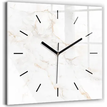 Hodiny Nástěnné hodiny Wallfluent bílé 30 cm