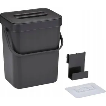 Odpadkový koš Závěsný odpadkový koš na dvířka skříňky, 3L, 3 barvy