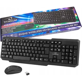 Sada klávesnice a myši Esperanza, černá