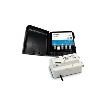 Anténní zesilovač Alcad KIT BO-696 12V 32dB UHF+VHF/FM+SAT