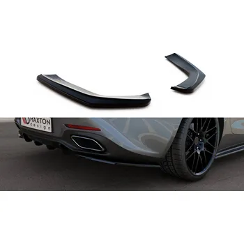 Tuning Maxton Design boční difuzory pod zadní nárazník pro Mercedes AMG GT C190, černý lesklý plast ABS SLEVA 5%