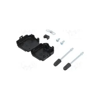 Elektrická zásuvka DPPK09-BK-M3-K