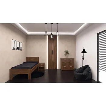 Postel Postel TEA 155B, 90×200, masiv buk