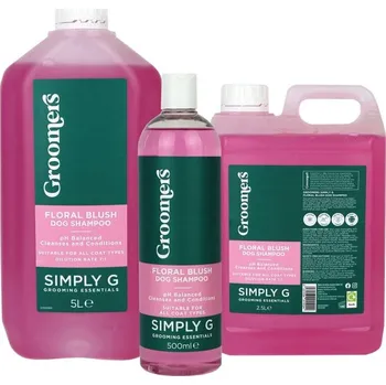 Kosmetika pro psa GROOMERS Efektivní šampon Květinový - Simply G Floral Blush Shampoo Obsah: 500ml