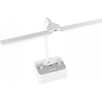 Lampička LED STOLNÍ LAMPA PRO DĚTI A ŠKOLÁKY 3 REŽIMY ORGANIZÉR DRŽÁK NA TELEFON