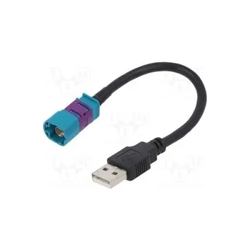 Elektrická zásuvka FAKRA-HSD-USB-M