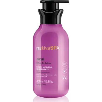 Tělový krém oBoticário Nativa SPA Acai hydratační tělové mléko 400 ml