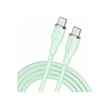 Datový kabel Voltme Powerlink Moss Series CTC 5A/100W 1,8m (green) - nabíjecí kabel