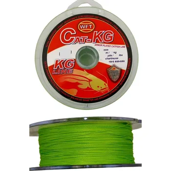 WFT Splétaná Šňůra Cat-KG Chartreuse 300 m - 0,50 mm 60 kg