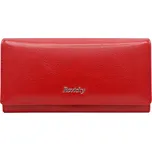 Módní dámská kožená peněženka Adei, červená