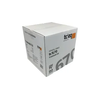 elektrický kabel RG6 TC'EQ 1,02 CU pullbox koaxiální kabel 305m