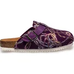 Jasný Pantofle TRENTO FURRY twist plum Velikost: 37