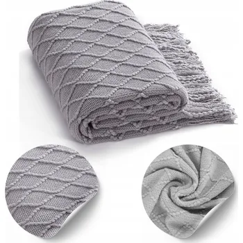 deka Deka DOMAREX akryl 130 cm x 170 cm šedá