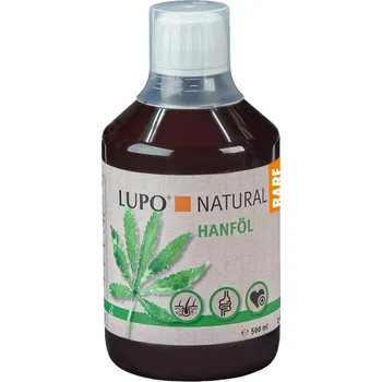 500ml LUPO NATURAL BARF konopný olej